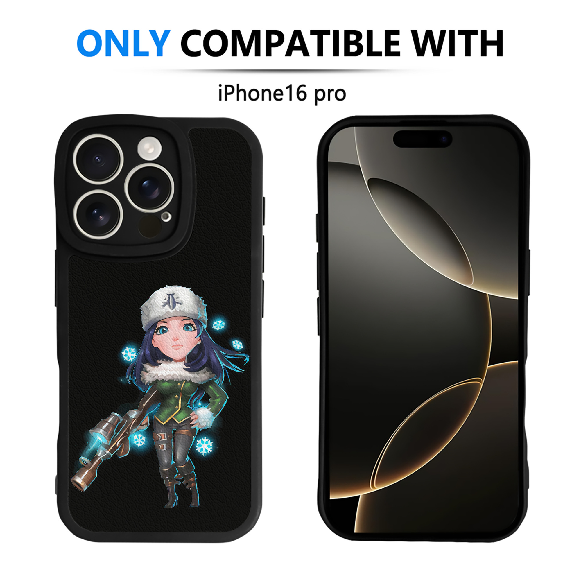 （画像用） リーグ・オブ・レジェンド League of Legends LOL 【iPhone 16シリーズ対応】シリコンスマホケース（レザー調） 材質：シリコン